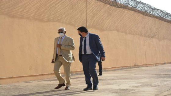 التامك في زيارة مفاجئة للصجن المحلي بمدينة الداخلة