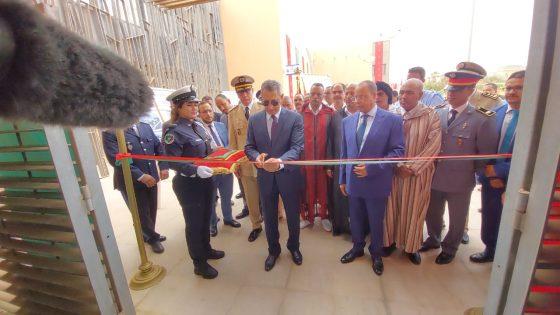 تدشين مقر جديد للأمن الوطني بالمنطقة الإقليمية بطانطان