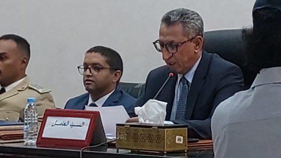 حفل تنصيب رجال السلطة الجدد باقليم طانطان