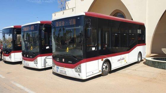 حافلات النقل العمومي بالعيون تستأنف عملها، مع فتح باب الإنخراط للطلبة و المتمدرسين بأثمنة رمزية
