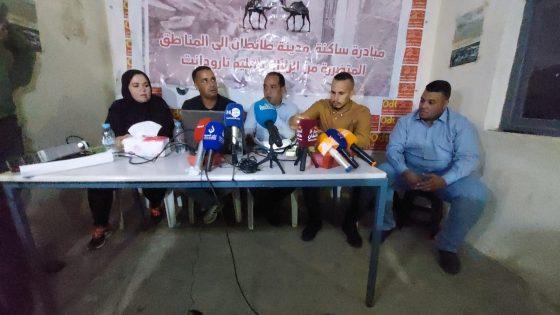 ندوة صحفية حول التقريرين الأدبي و المالي للقافلة الاولى التضامنية للطانطان