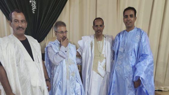 البروفسور ادريس الركيبي شقيق زعيم البوليساريو السابق المرحوم عبد العزيز يقيم حفل زفاف بالعيون