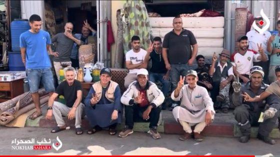 اصحاب الجوطية بالعيون يشتكون المعانات بعد تحرير الملك العمومي