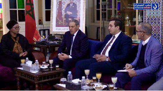 والي جهة العيون يستقبل وزيرة خارجية مالاوي