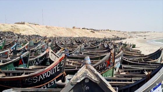 الداخلة …مهني الصيد البحري يحتجون للمطالبة بنقل ملف تحرير المخالفات من ايدي الجهاز العسكري