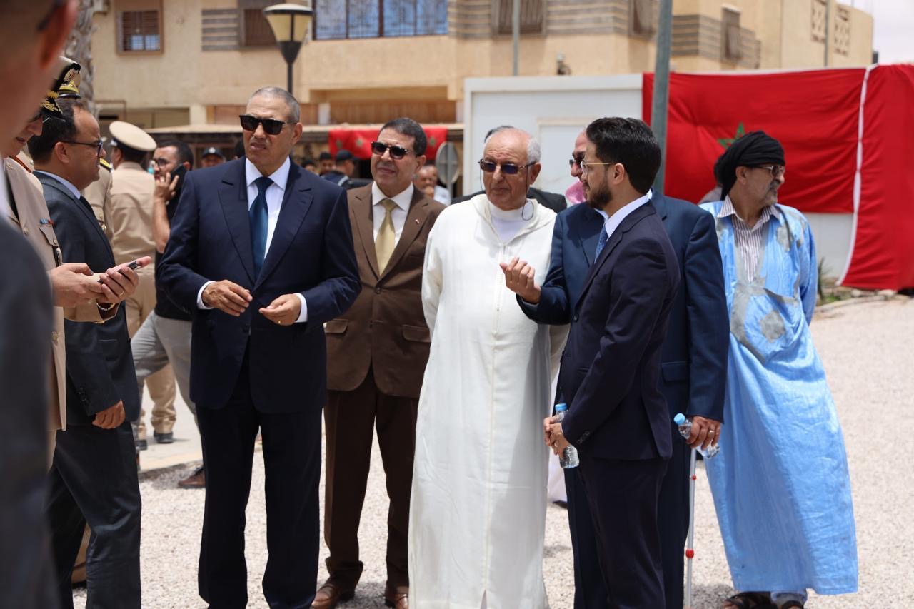 مؤسسة سي أحمد الدرهم تضع حجر الأساس لبناء مسجد بالعيون