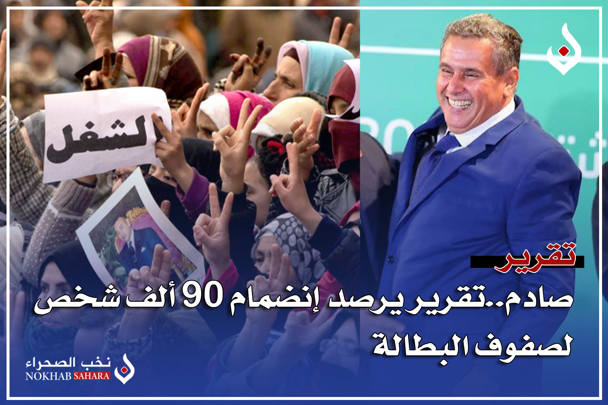 تقرير البطالة بالمغرب