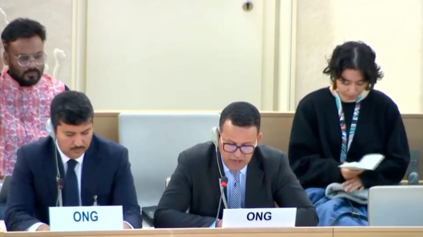 الممارسات المرتبطة بالتمييز العنصري المرتكبة بتندوف أمام أنظار مجلس حقوق الإنسان بجنيف