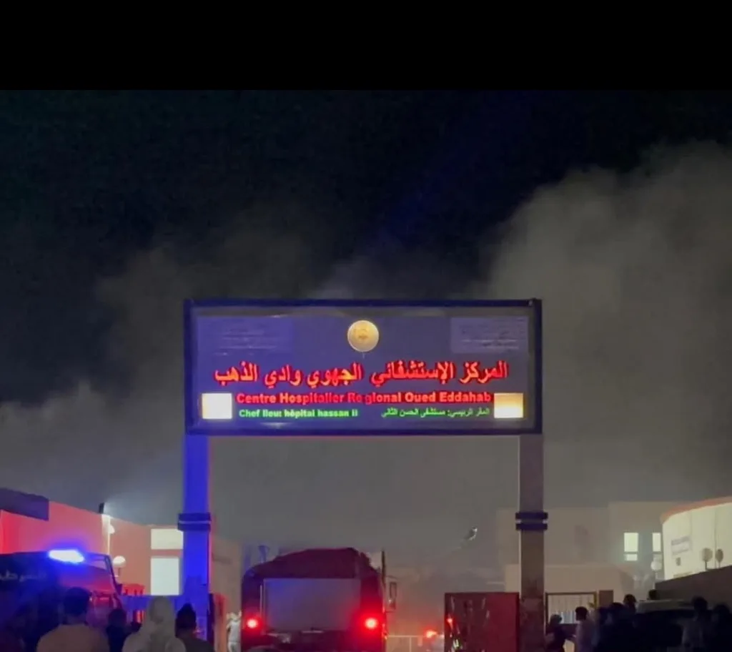 حريق مروع في مستشفى الحسن الثاني بالداخلة يودي بحياة رضيع حديث الولادة