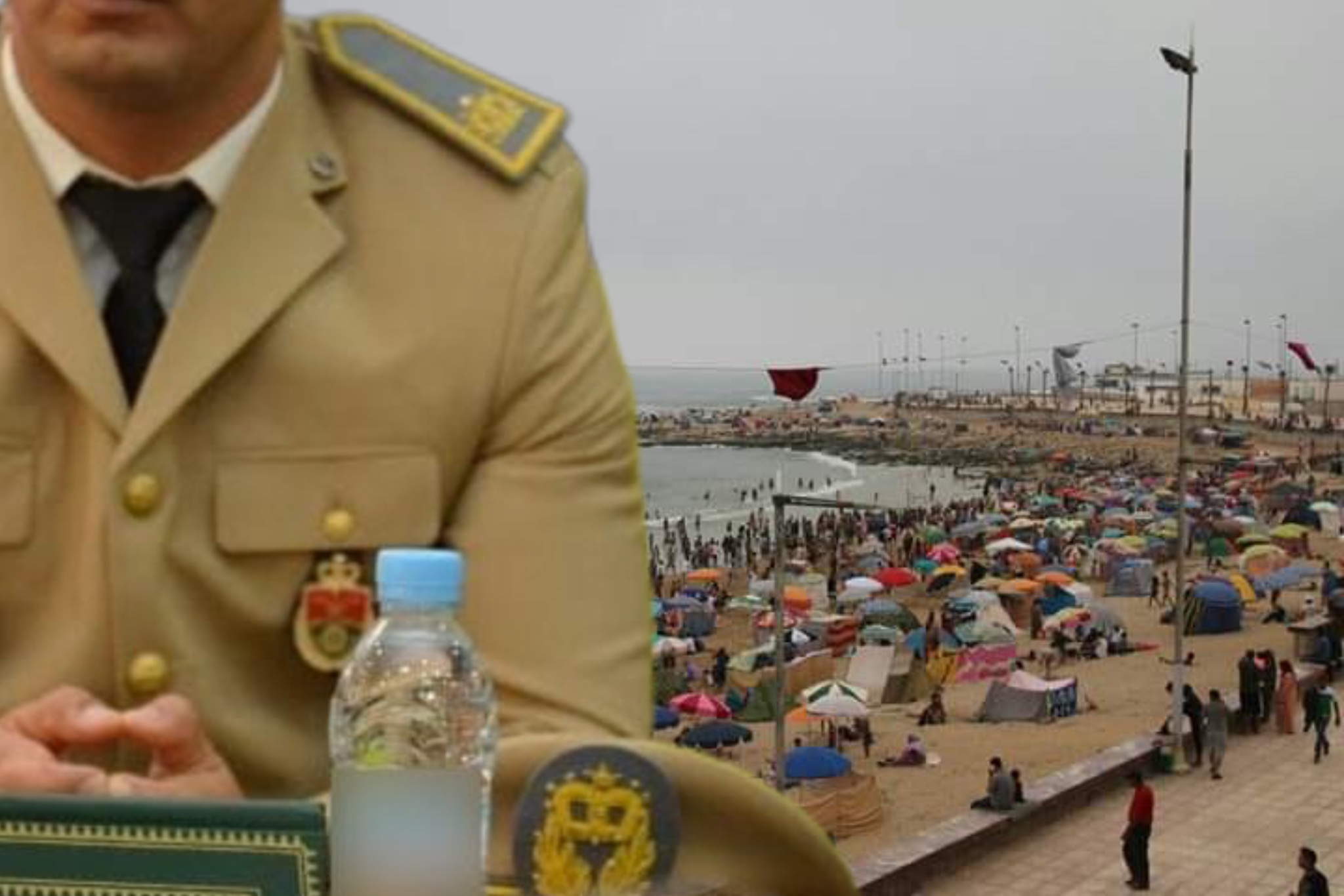 الإعتداء على قائد بالوطية أثناء إشرافه على حملة تفتيش شاطئية