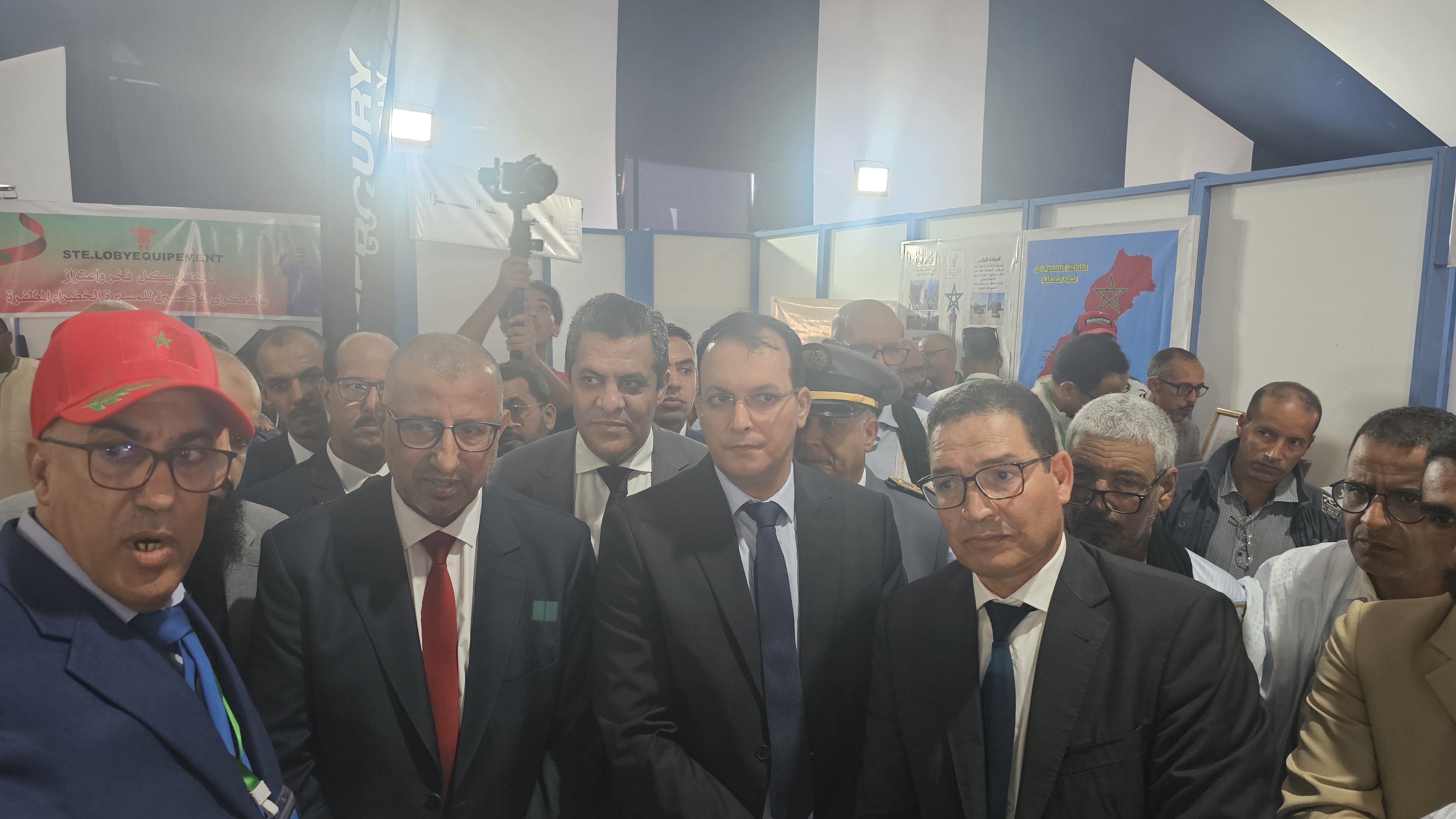 من أجل عنصر بشري مؤهل للحفاظ على استدامة الموارد البحرية والبيئية عنوان النسخة الأولى لمعرض المنتوجات البحرية بإقايم بوجدور