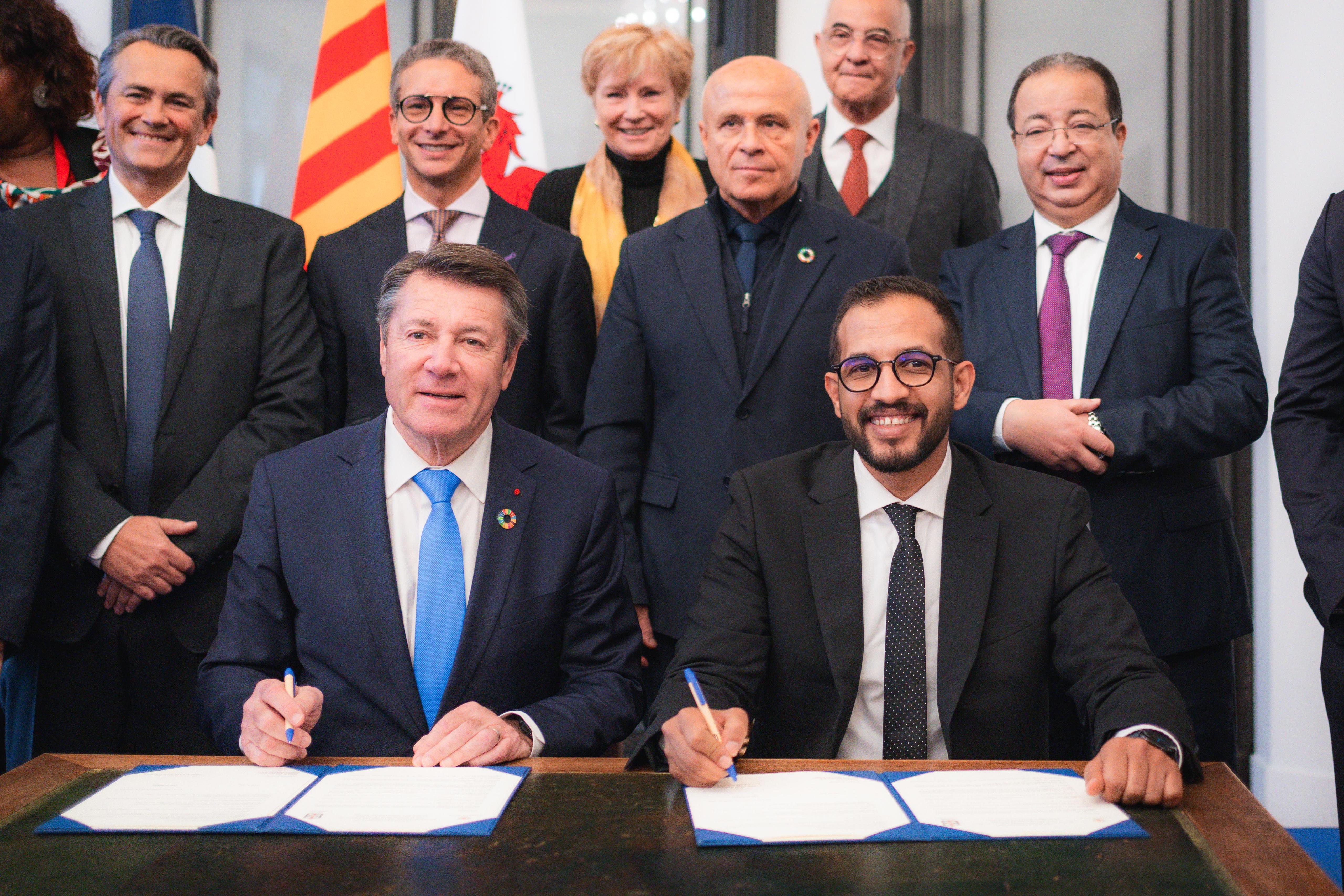 الداخلة ونيس تؤسسان لشراكة دولية جديدة في مجالات التنمية والتبادل الثقافي