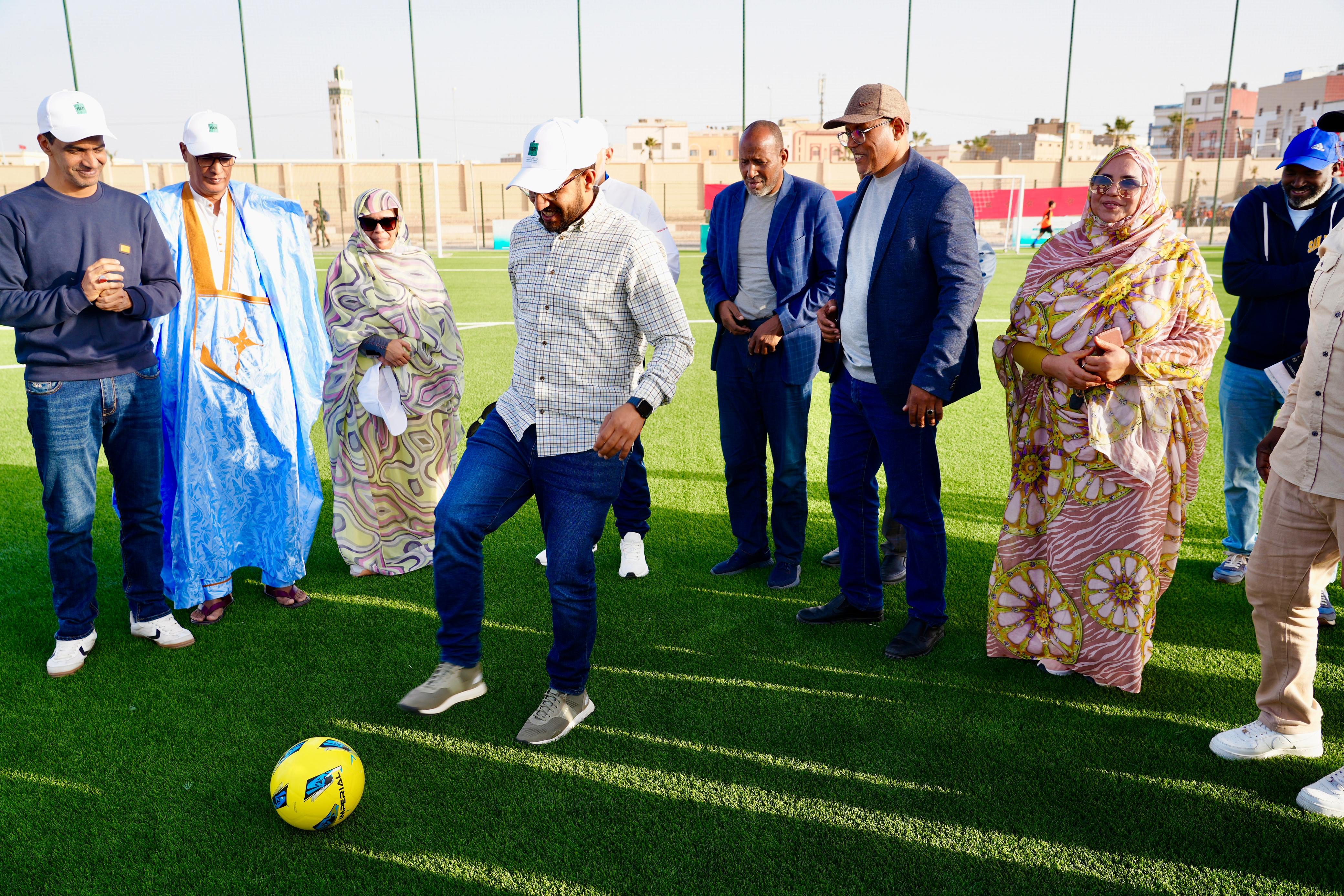 جماعة الداخلة تعطي إنطلاقة فعاليات النسخة الثانية من دوريات رمضان لفرق الأحياء