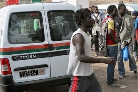 مگدو فيل زادوه فيلة .. بوليس الداخلة شدو جوج أفارقة البارح وها علاش !!