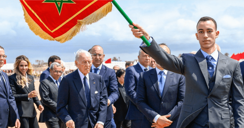 &nbsp;بأمر من الملك .. ولي العهد الأمير مولاي الحسن يدشن “برج محمد السادس”