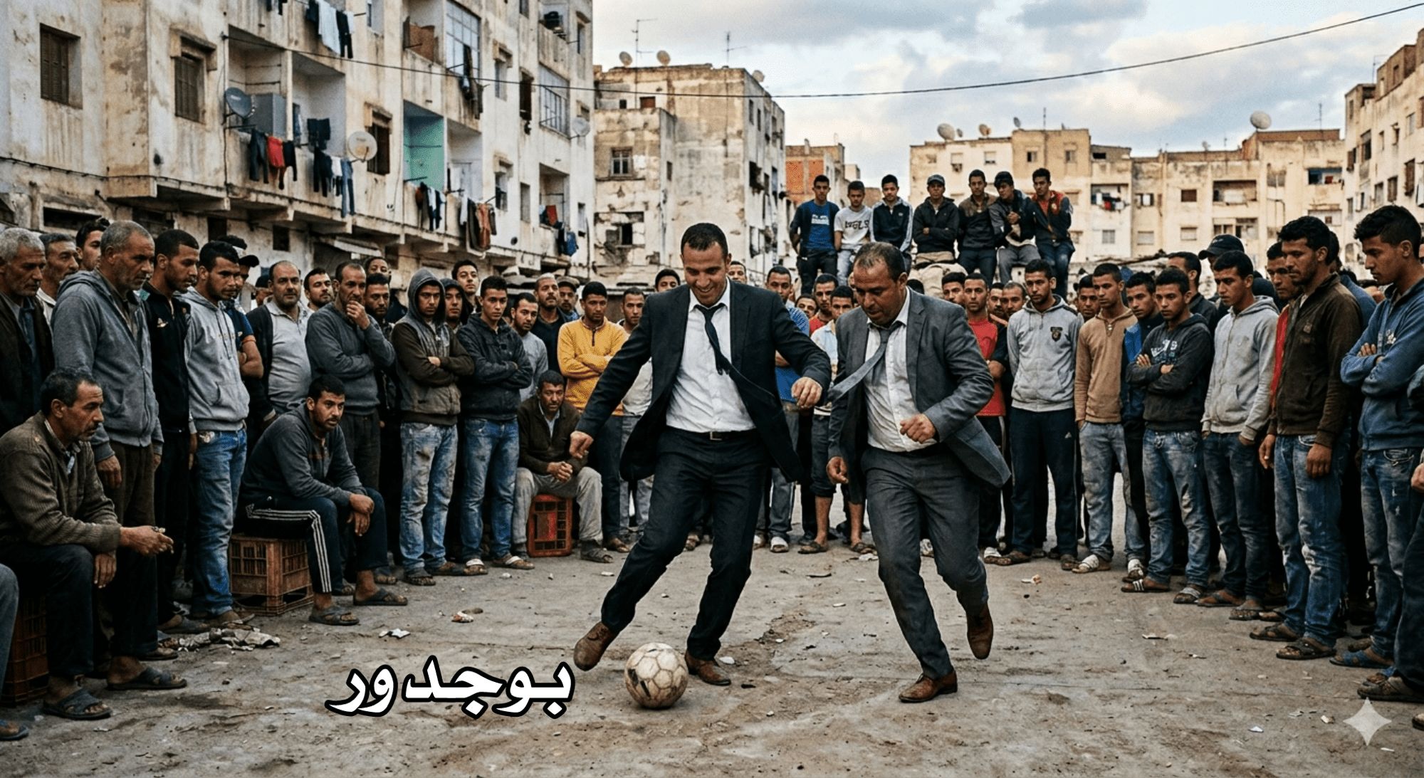 كورة ومدورينها بيناتهم .. برلماني وظف مستشار جماعي .. وشباب بوجدور يكبو الماء على كرشهم