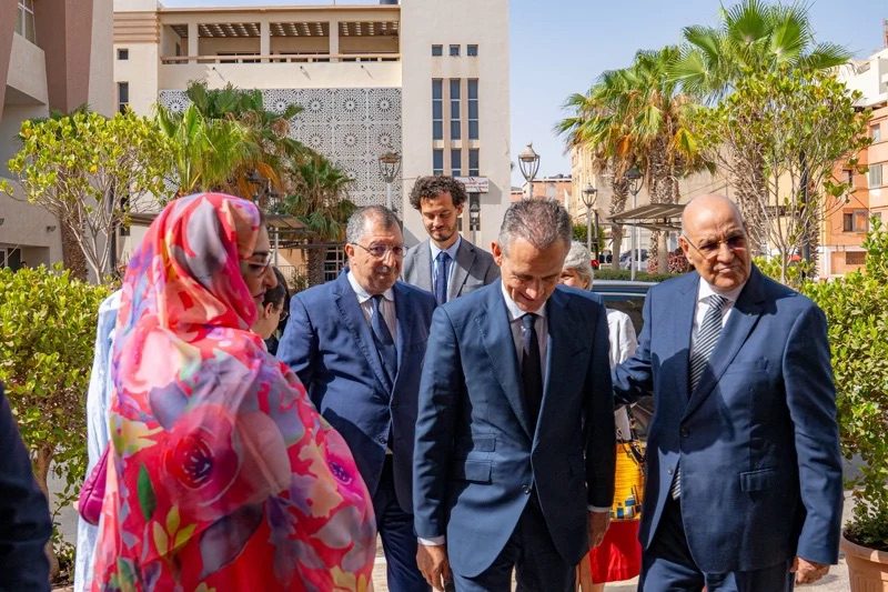 التحالف الفرنسي يفتتح مقره بالعيون … أول زيارة للسفير الفرنسي الجديد ترسخ مسار الشراكة مع المغرب