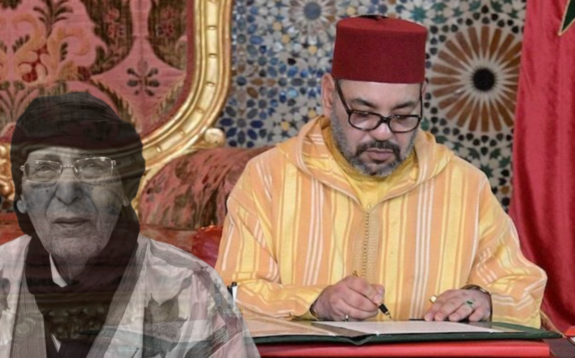 التفاتة ملكية .. الملك محمد السادس يعزي أسرة لارباس ولد الشيخ ماء العينين ويستحضر مساره الديني والاجتماعي والوطني