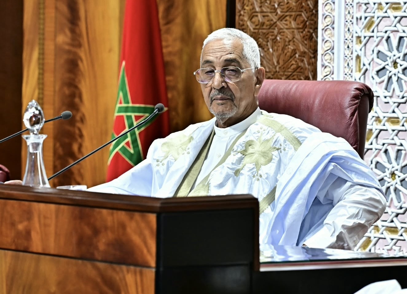 عبد العزيز أبا يترأس الجلسة الافتتاحية لانتخاب رئيس مجلس النواب